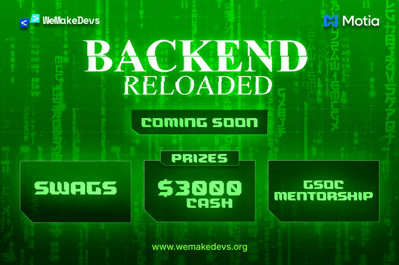 Backend Reloaded